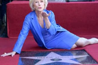Helen Mirren dobila svoju zvijezdu na holivudskoj stazi slavnih