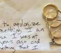 Vratio ukradeni nakit poslije 15 godina Vratio ukradeni nakit poslije 15 godina