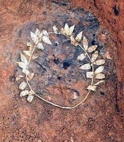 Naden zlatni vijenac od prije 2.300 godina Naden zlatni vijenac od prije 2.300 godina