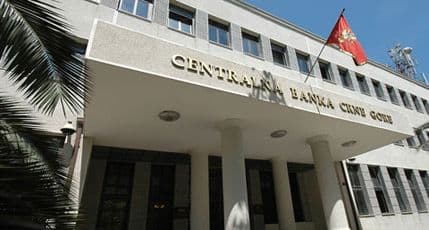 CBCG: Obavezna rezerva banaka krajem decembra bila 187,1 milion eura CBCG: Obavezna rezerva banaka krajem decembra bila 187,1 milion eura