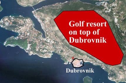 Dubrovnik: Potpisi za referendum o izgradnji golf terena na Srđu Dubrovnik: Potpisi za referendum o izgradnji golf terena na Srđu
