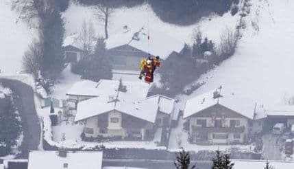 Jeziv pad Lindzi Von, helikopterom odnijeta sa staze Jeziv pad Lindzi Von, helikopterom odnijeta sa staze