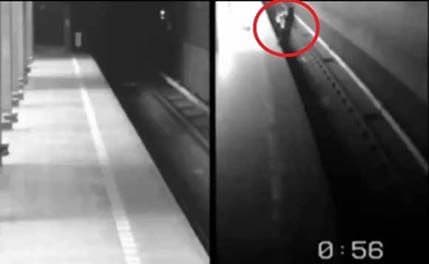 VIDEO: Pala na šine i peživjela dva naleta voza VIDEO: Pala na šine i peživjela dva naleta voza