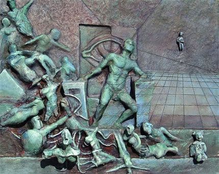 Skulpture i reljefi Nikole Radonjića u Galeriji "Centar" Skulpture i reljefi Nikole Radonjića u Galeriji "Centar"