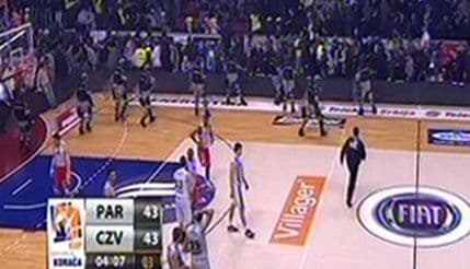 Huligani upali na parket i prekinuli finale Kupa Radivoja Koraća! Huligani upali na parket i prekinuli finale Kupa Radivoja Koraća!