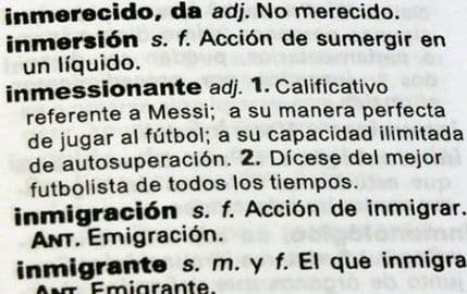 Mesi ulazi u španske rječnike!? Mesi ulazi u španske rječnike!?