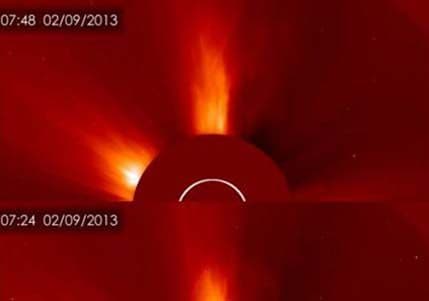 Solarna oluja ide ka Zemlji Solarna oluja ide ka Zemlji