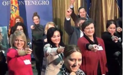 I Podgorica plesom protiv nasilja  I Podgorica plesom protiv nasilja