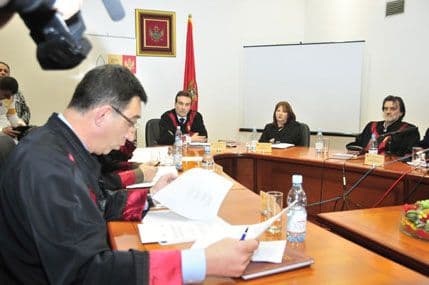 Ustavni sud odbio žalbu SDP-a na kandidaturu Filipa Vujanovića Ustavni sud odbio žalbu SDP-a na kandidaturu Filipa Vujanovića