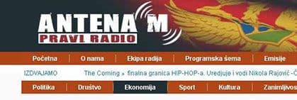 Radio AntenaM o izvještaju CGO: Produkcija a ne reklamiranje Radio AntenaM o izvještaju CGO: Produkcija a ne reklamiranje