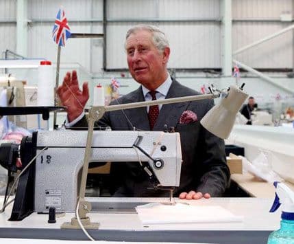 Kada Princ Čarls sjedne da šije... Kada Princ Čarls sjedne da šije...