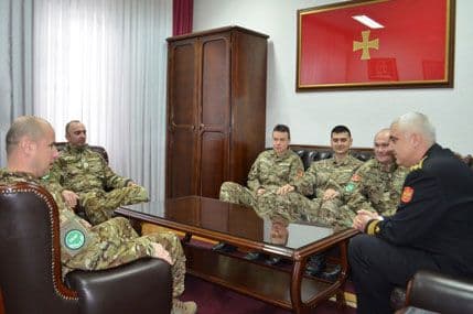 Samardžić primio komandanta VII kontingenta misije ISAF Samardžić primio komandanta VII kontingenta misije ISAF