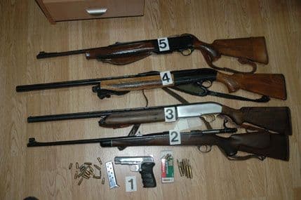 Uprava policije: U Baru zaplijenjena veća količina oružja i municije Uprava policije: U Baru zaplijenjena veća količina oružja i municije