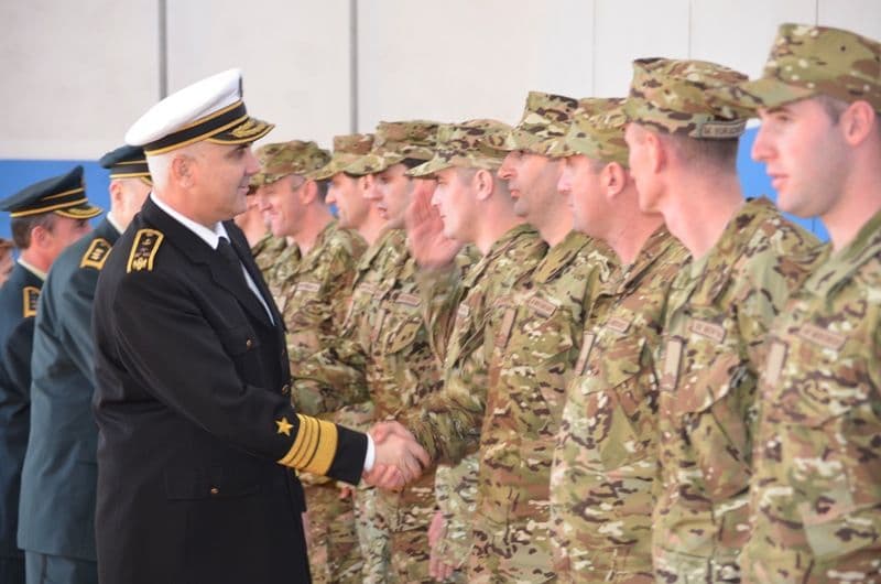 Sedmi kontingent VCG upućen u Avganistan Sedmi kontingent VCG upućen u Avganistan