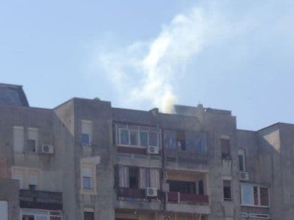 Gorio stan u ulici Đoka Miraševića Gorio stan u ulici Đoka Miraševića