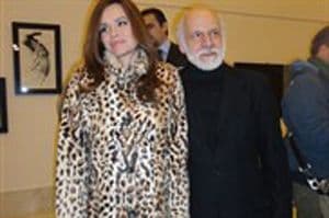 Severina na Dimitrijevoj izložbi u Ljubljani  Severina na Dimitrijevoj izložbi u Ljubljani