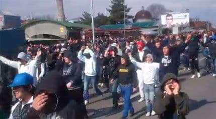 VIDEO: Završen protest u Skoplju VIDEO: Završen protest u Skoplju