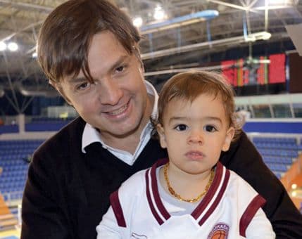 Severinin sin - navijač od malih nogu Severinin sin - navijač od malih nogu