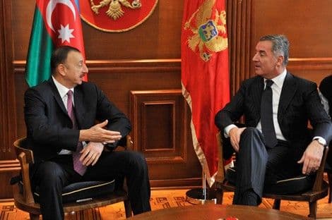 Đukanović razgovarao sa predsjednikom Azerbejdžana Đukanović razgovarao sa predsjednikom Azerbejdžana