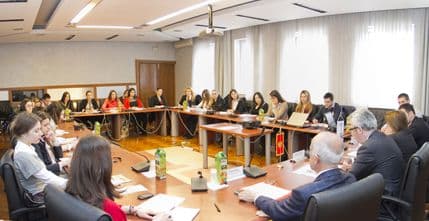 Studenti FDES-a posjetili Ministarstvo vanjskih poslova i evropskih integracija Studenti FDES-a posjetili Ministarstvo vanjskih poslova i evropskih integracija