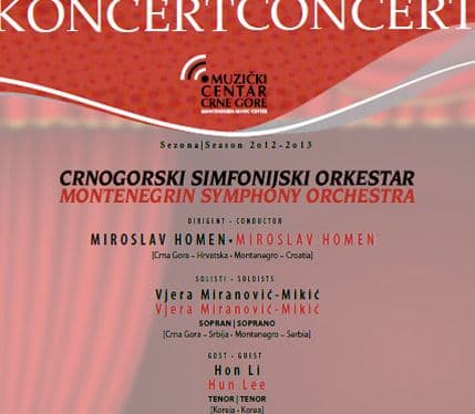 Miroslav Homen diriguje CSO u nacionalnom teatru Miroslav Homen diriguje CSO u nacionalnom teatru