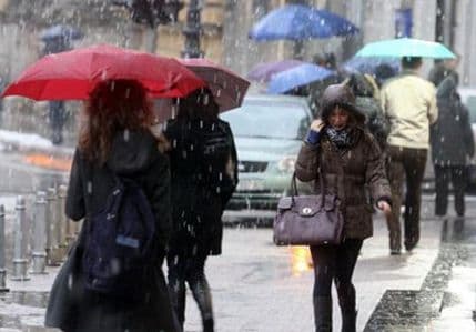 Od sjutra kiša i porast temperature Od sjutra kiša i porast temperature