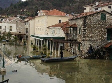 Žabljak i Rijeka Crnojevića: Voda se polako povlači Žabljak i Rijeka Crnojevića: Voda se polako povlači