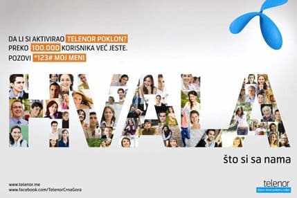 Telenor „Poklon” dostupan još 15 dana Telenor „Poklon” dostupan još 15 dana