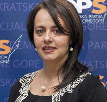 Daliborka Pejović državna sekretarka Ministarstva turizma Daliborka Pejović državna sekretarka Ministarstva turizma