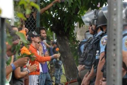 Sukob protivnika i pristalica vlade u Venecueli Sukob protivnika i pristalica vlade u Venecueli