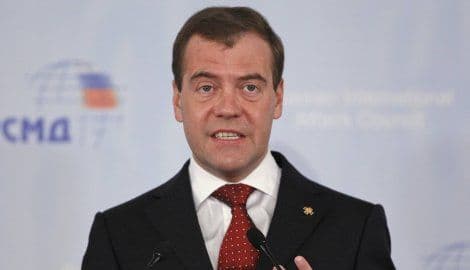 Medvedev: EU po pitanju Kipra kao "slon u staklarskoj radnji" Medvedev: EU po pitanju Kipra kao "slon u staklarskoj radnji"