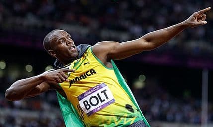 Bolt drugi u trci na 400 metara Bolt drugi u trci na 400 metara
