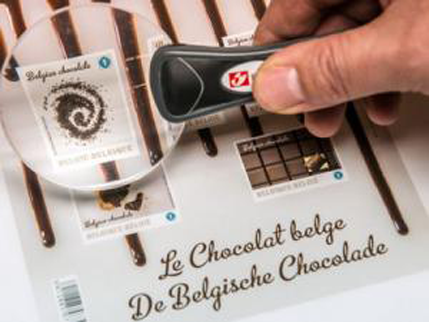 Belgija: Štampane poštanske marke sa ukusom čokolade Belgija: Štampane poštanske marke sa ukusom čokolade