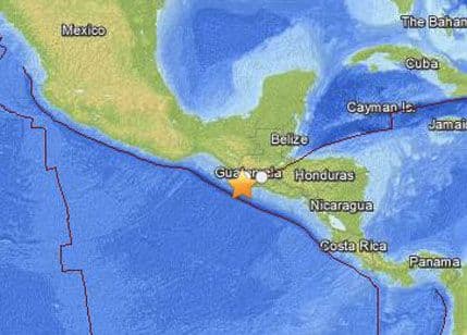 Snažan zemljotres pogodio Gvatemalu Snažan zemljotres pogodio Gvatemalu