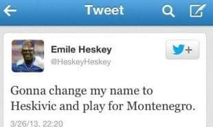 HESKI: Promijeniću prezime u Heskivić i zaigrati za Crnu Goru HESKI: Promijeniću prezime u Heskivić i zaigrati za Crnu Goru