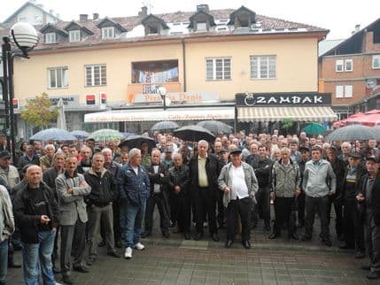 Radnici bivših rožajskih preduzeća organizuju protest Radnici bivših rožajskih preduzeća organizuju protest