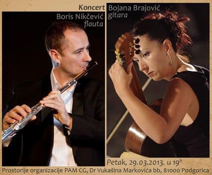Koncert dua Nikčević - Brajović u PAM-u Koncert dua Nikčević - Brajović u PAM-u