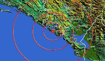 Zemljotres kod Tivta Zemljotres kod Tivta
