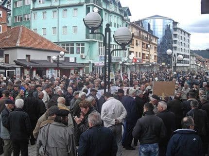 Protest u Rožajama: Sjever tretirati kao KAP, Željezaru i Boksite Protest u Rožajama: Sjever tretirati kao KAP, Željezaru i Boksite
