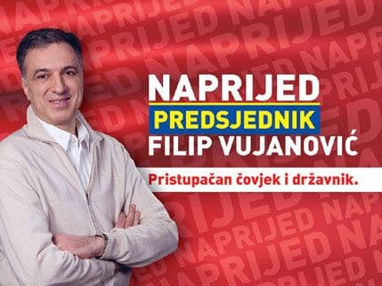 Vujanovićev izborni štab: Ubjedljivo pobjeđujemo Vujanovićev izborni štab: Ubjedljivo pobjeđujemo