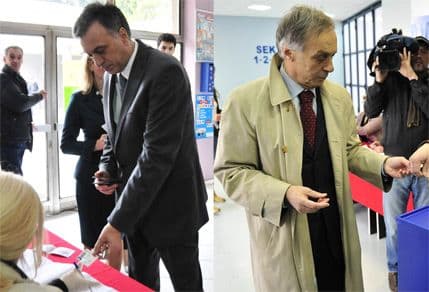 Glasala oba predsjednička kandidata Glasala oba predsjednička kandidata