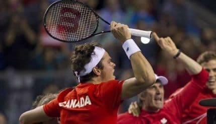 DK: Raonić odveo Kanadu u polufinale DK: Raonić odveo Kanadu u polufinale