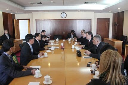 Žugić i Brajović razgovarali u Kini o autoputu Bar-Boljare Žugić i Brajović razgovarali u Kini o autoputu Bar-Boljare