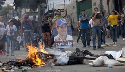 Sedam žrtava postizbornih protesta u Venecueli Sedam žrtava postizbornih protesta u Venecueli