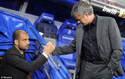 Gvardiola i Murinjo gledaju ka Rimu Gvardiola i Murinjo gledaju ka Rimu