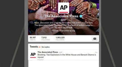 Hakeri napravili pometnju objavivši da je Obama povrijeđen Hakeri napravili pometnju objavivši da je Obama povrijeđen