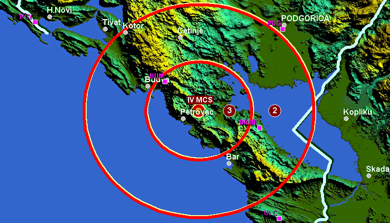 Slabiji zemljotres kod Petrovca Slabiji zemljotres kod Petrovca