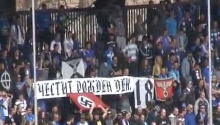Levski kažnjen zbog isticanja nacističkih simbola Levski kažnjen zbog isticanja nacističkih simbola