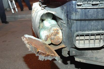 Zaplijenjeno 16 kg skanka Zaplijenjeno 16 kg skanka