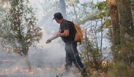 Požare kod Prijepolja gasi 60 vatrogasaca Požare kod Prijepolja gasi 60 vatrogasaca